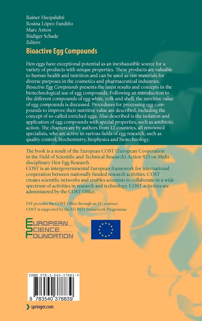 Rückseitencover Bioactive Egg Compounds