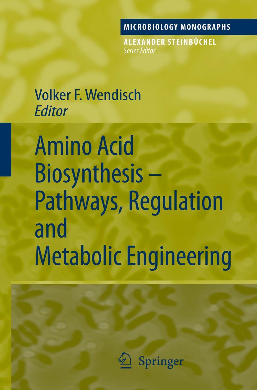 Vorderes Coverbild Amino Acid Biosynthesis - Pathways, Regulation and Metabolic Engineering