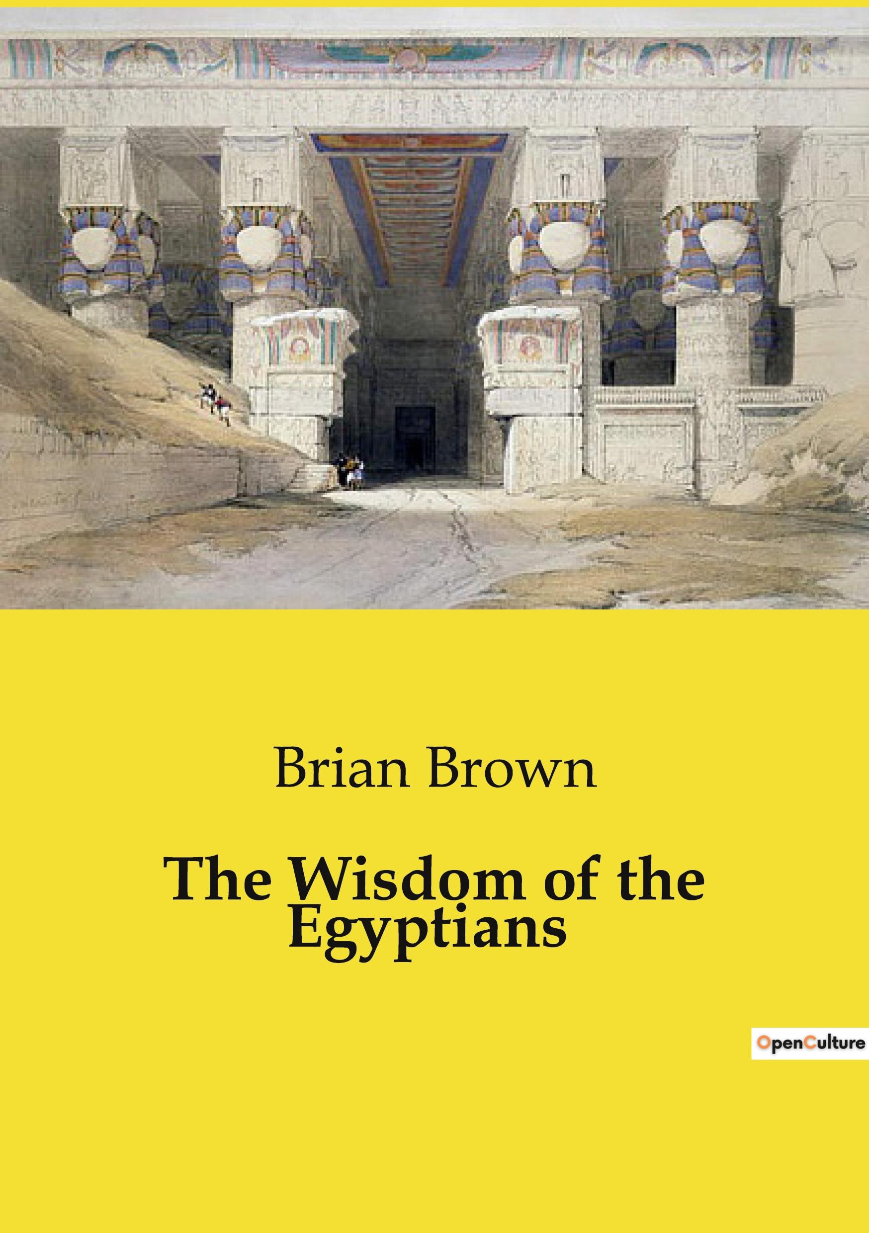 Vorderes Coverbild The Wisdom of the Egyptians