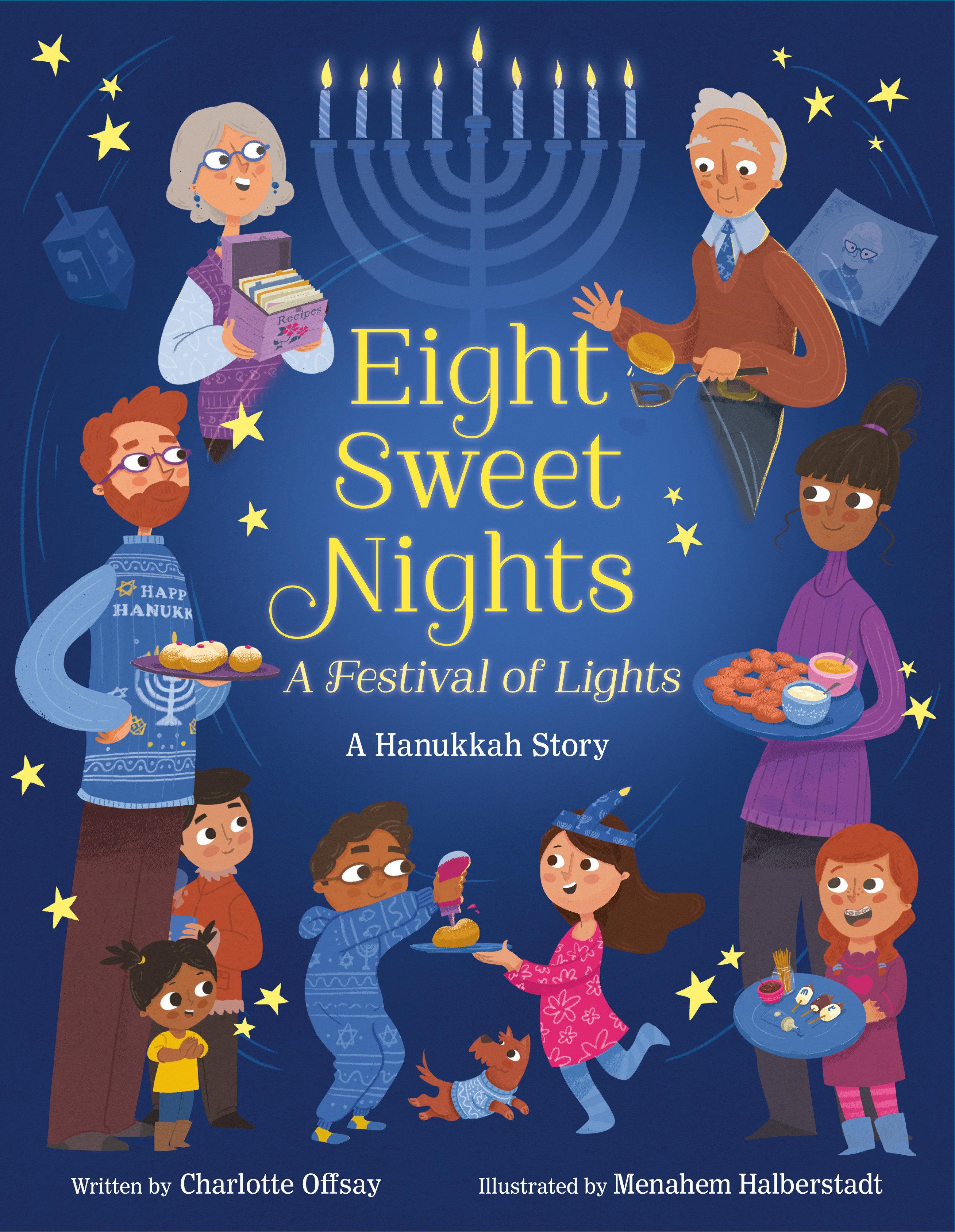 Vorderes Coverbild Eight Sweet Nights, a Festival of Lights