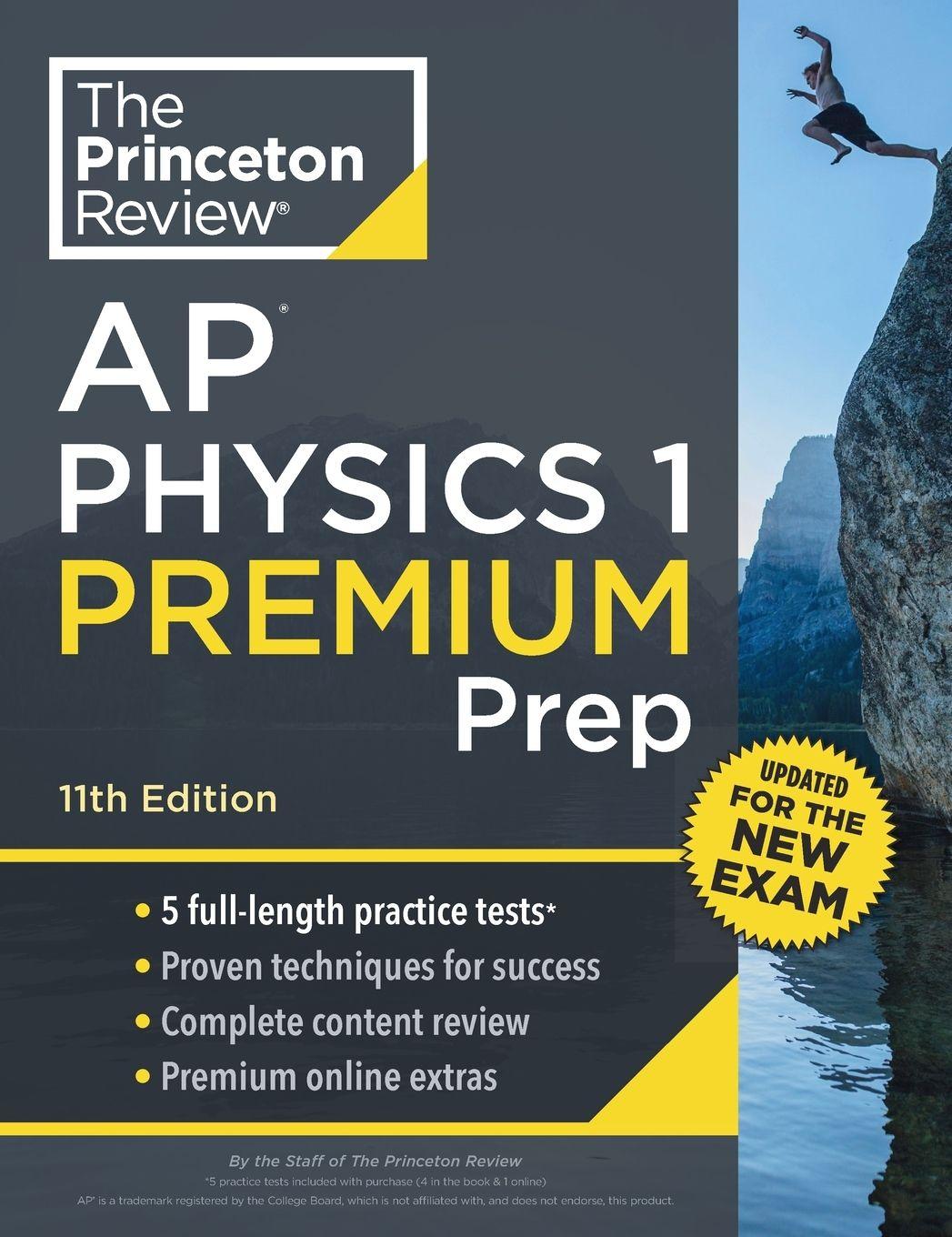 Vorderes Coverbild Princeton Review AP Physics 1 Premium Prep, 11th Edition
