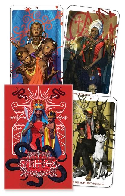 Vorderes Coverbild Voodoo Tarot: Spirit Box Kit