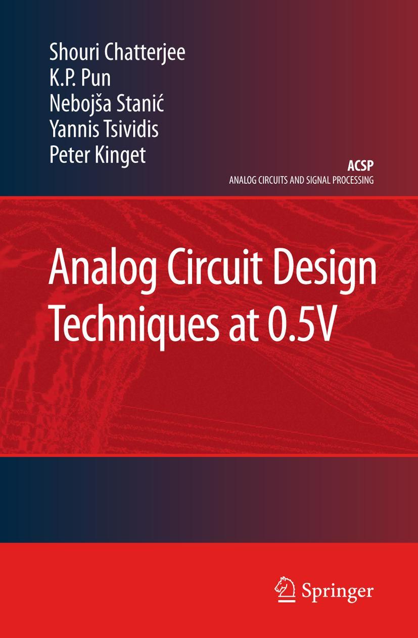 Vorderes Coverbild Analog Circuit Design Techniques at 0.5V