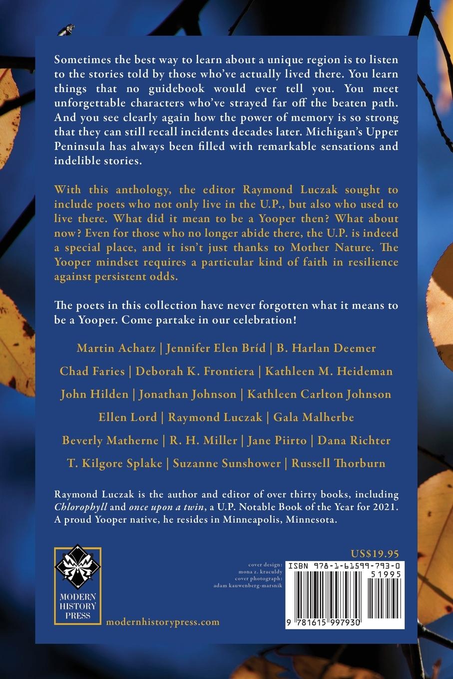 Rückseitencover Yooper Poetry