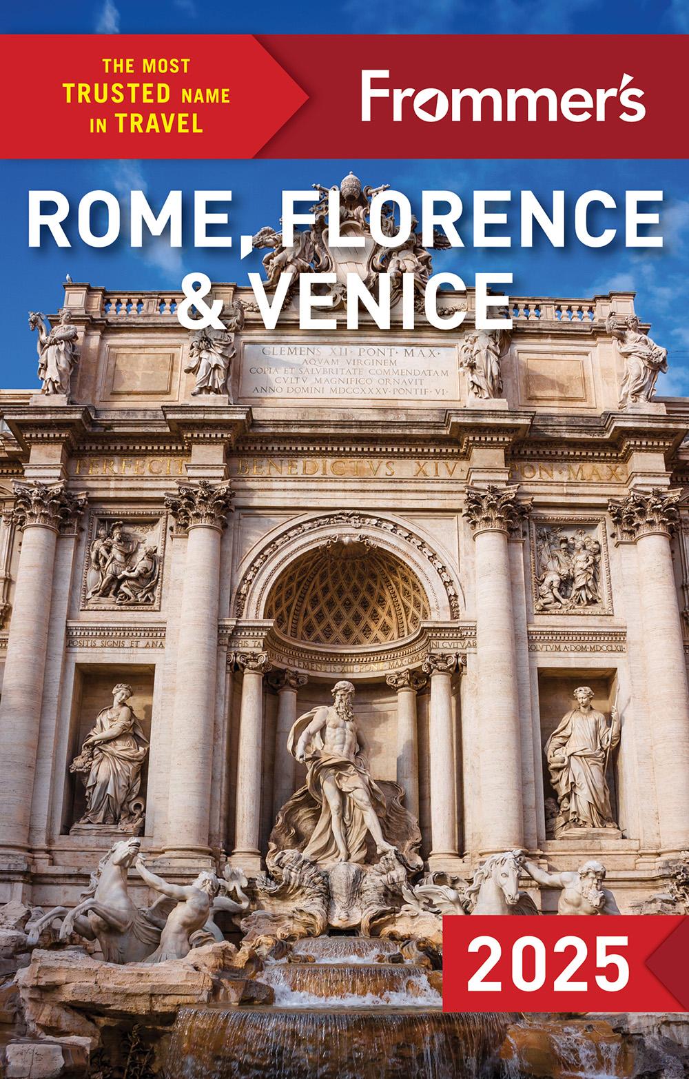 Vorderes Coverbild Frommer's Rome, Florence and Venice 2025