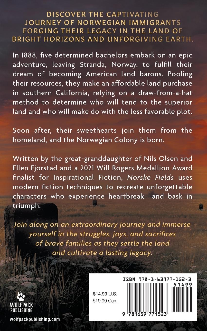 Rückseitencover Norske Fields