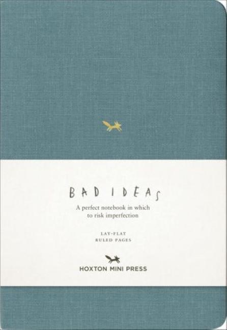 Vorderes Coverbild A Notebook for Bad Ideas - Blue Ruled