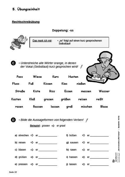 Beispielinhalt (Bild) Der innovative LRS-Trainer