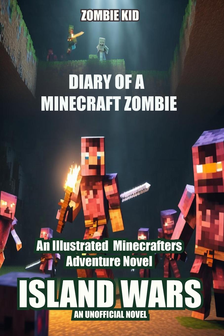 Vorderes Coverbild Diary of a Minecraft Zombie