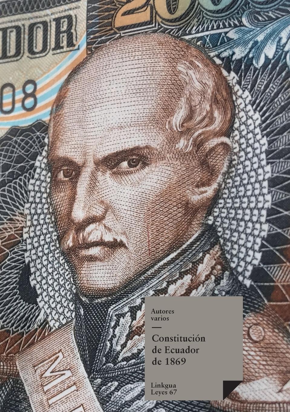 Vorderes Coverbild Constitución de Ecuador de 1869