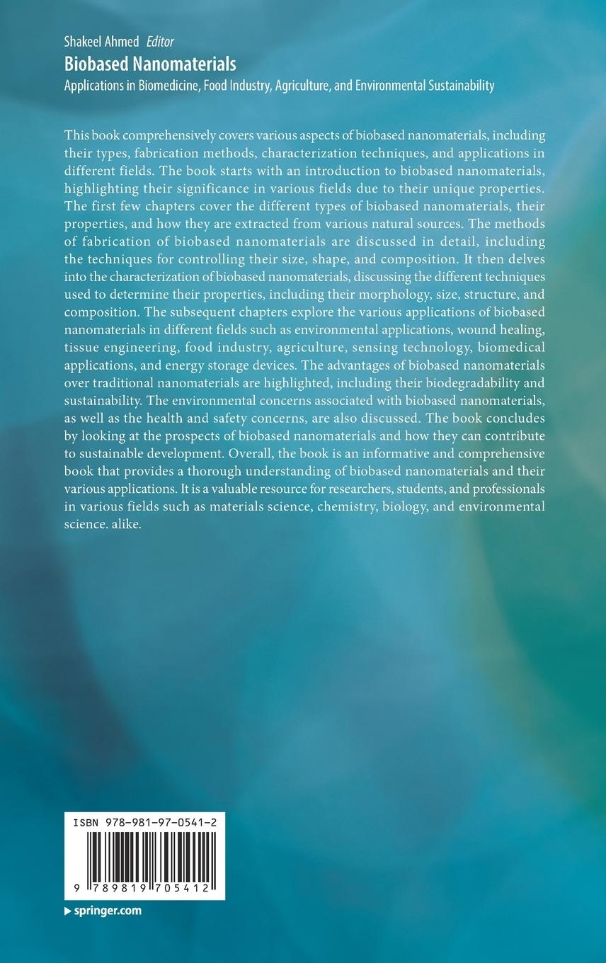 Rückseitencover Biobased Nanomaterials