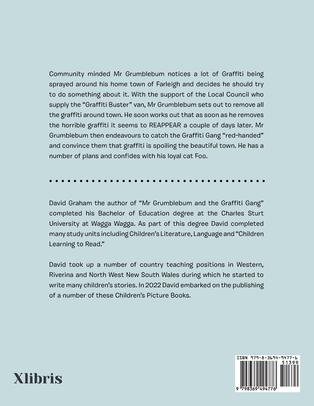 Rückseitencover Mr Grumblebum and the Graffiti Gang