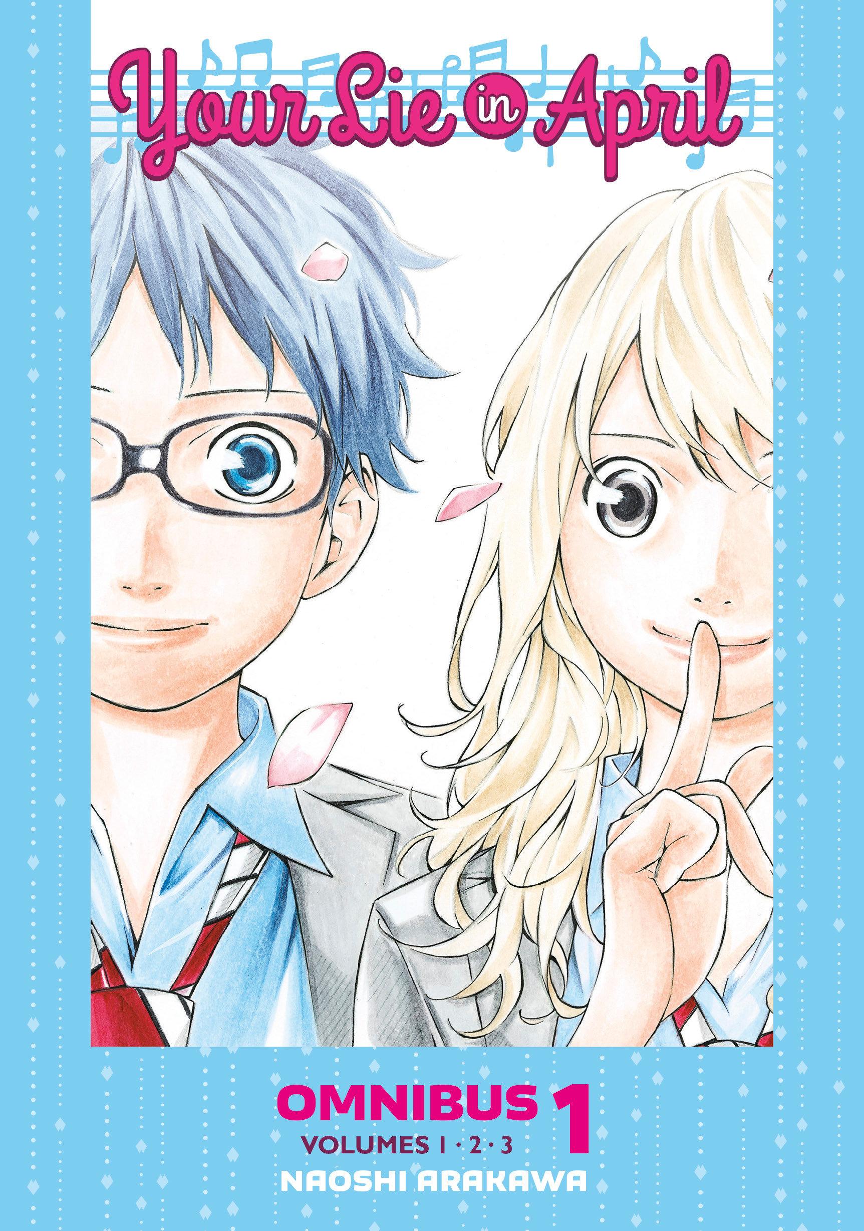 Vorderes Coverbild Your Lie in April Omnibus 1 (Vol. 1-3)