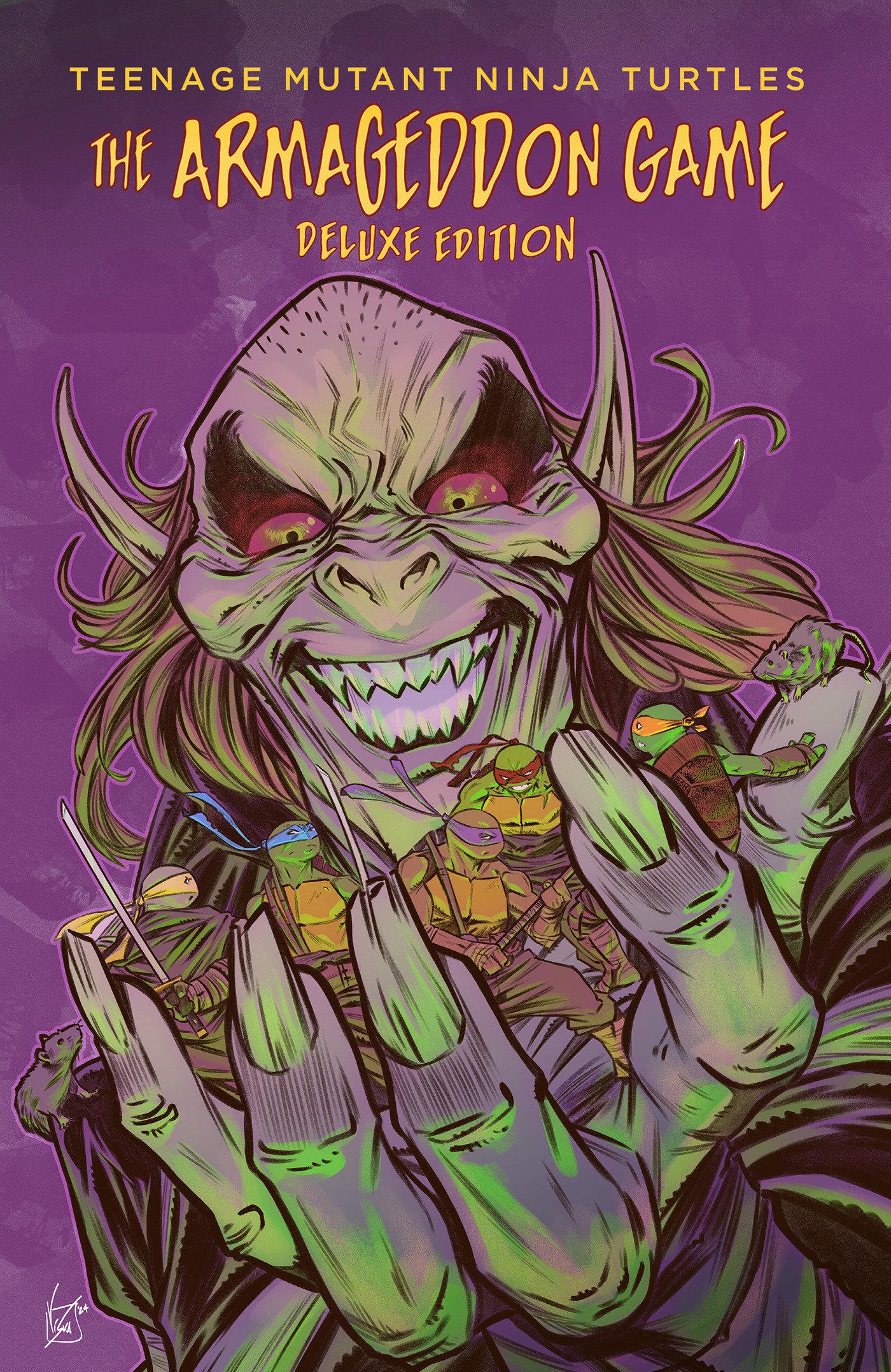 Vorderes Coverbild Teenage Mutant Ninja Turtles: The Armageddon Game Deluxe Edition