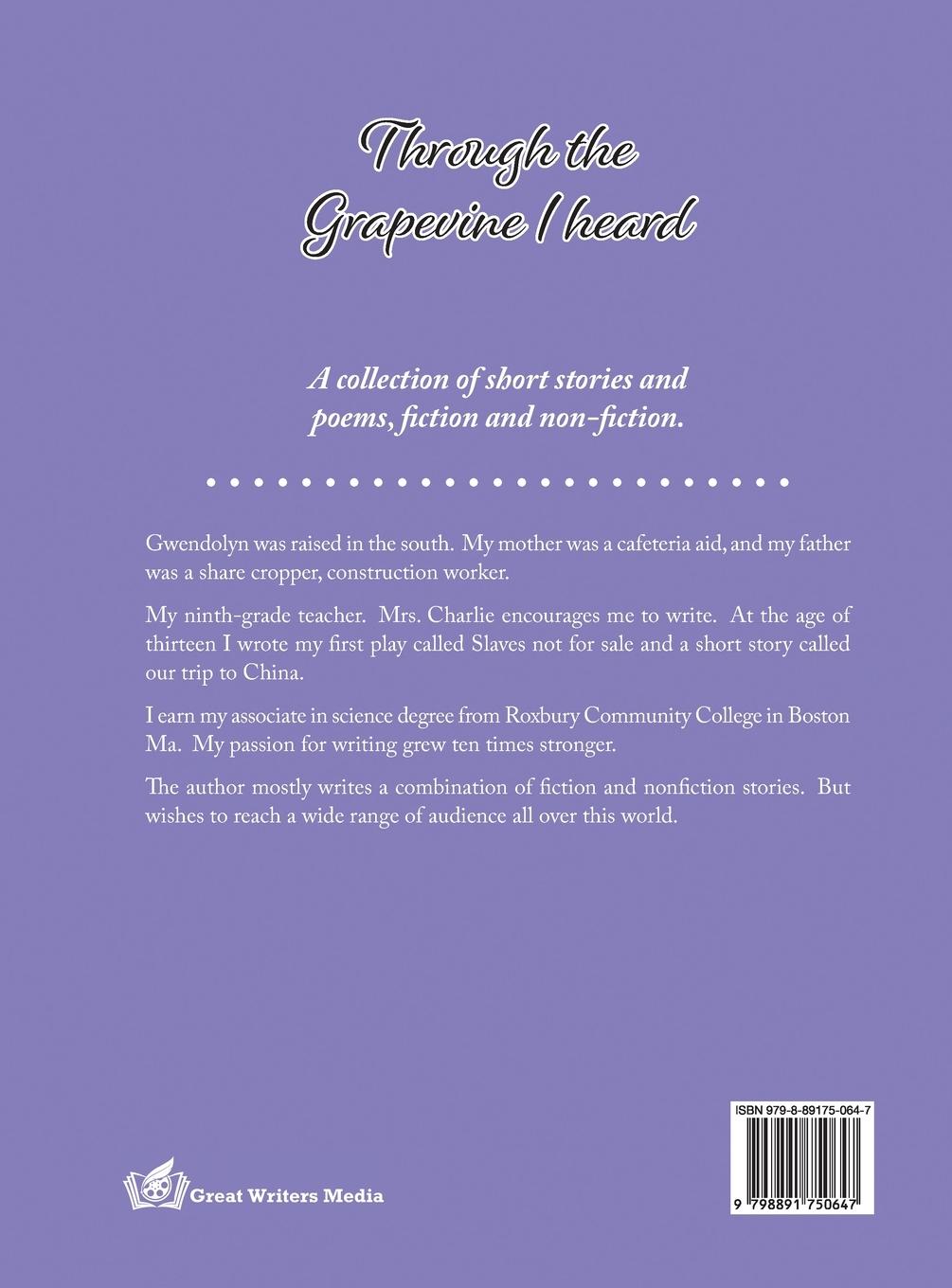 Rückseitencover Through the Grapevine I Heard