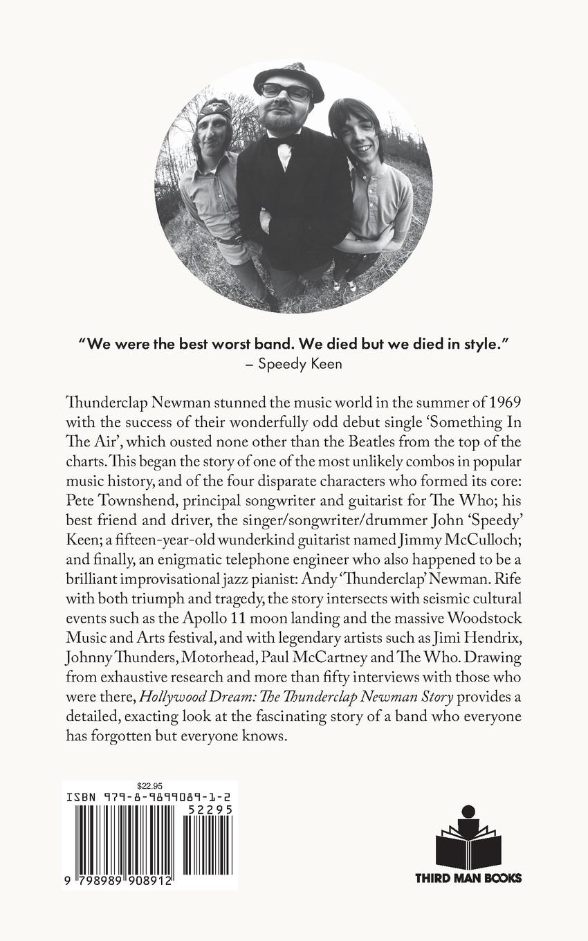 Rückseitencover Hollywood Dream, the Thunderclap Newman Story