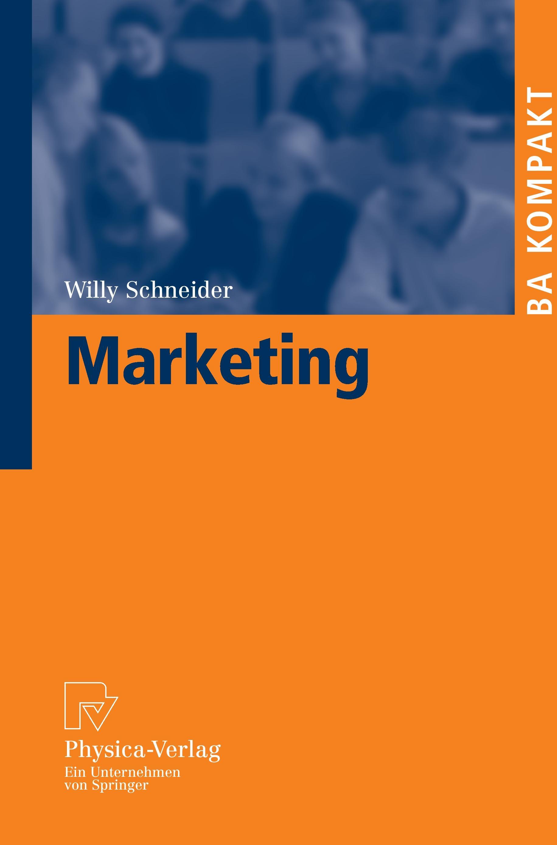 Vorderes Coverbild Marketing