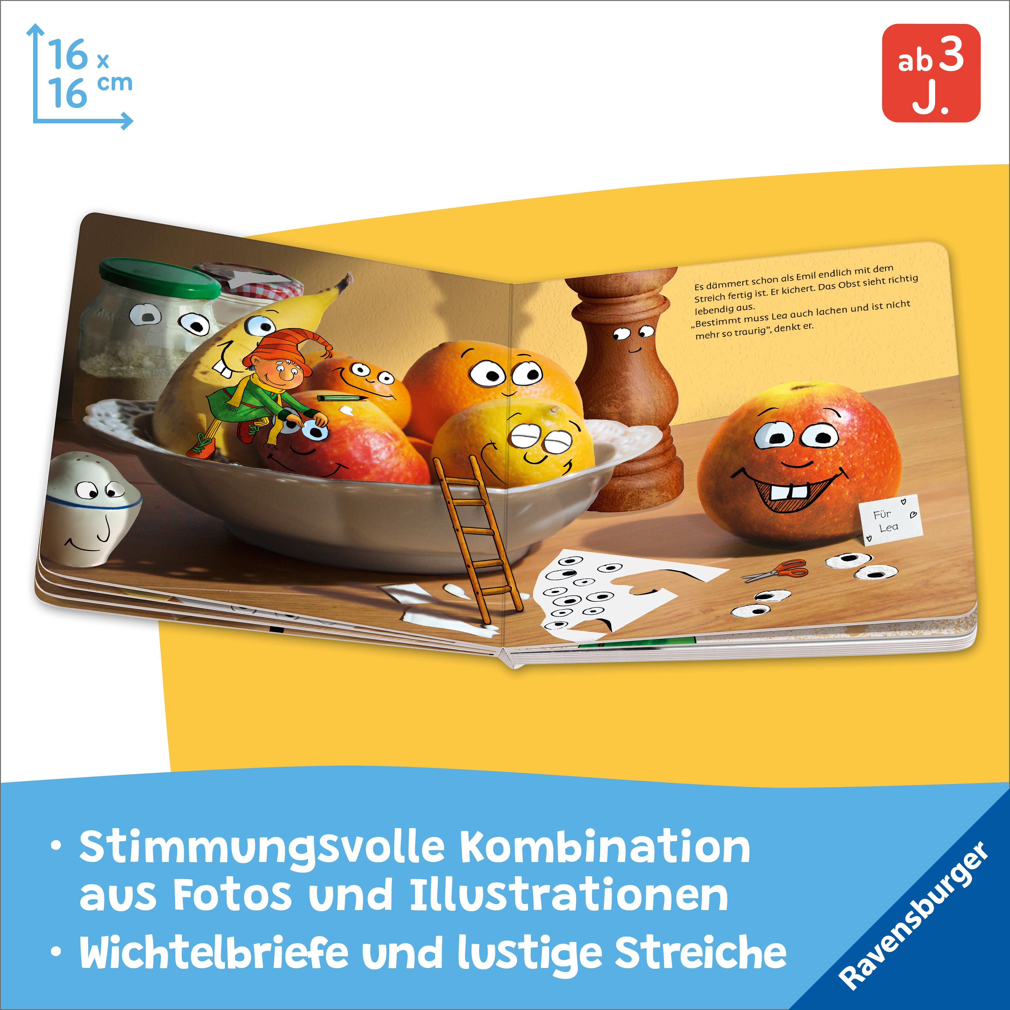 Beispielinhalt (Bild) Ein Wichtel wohnt bei uns