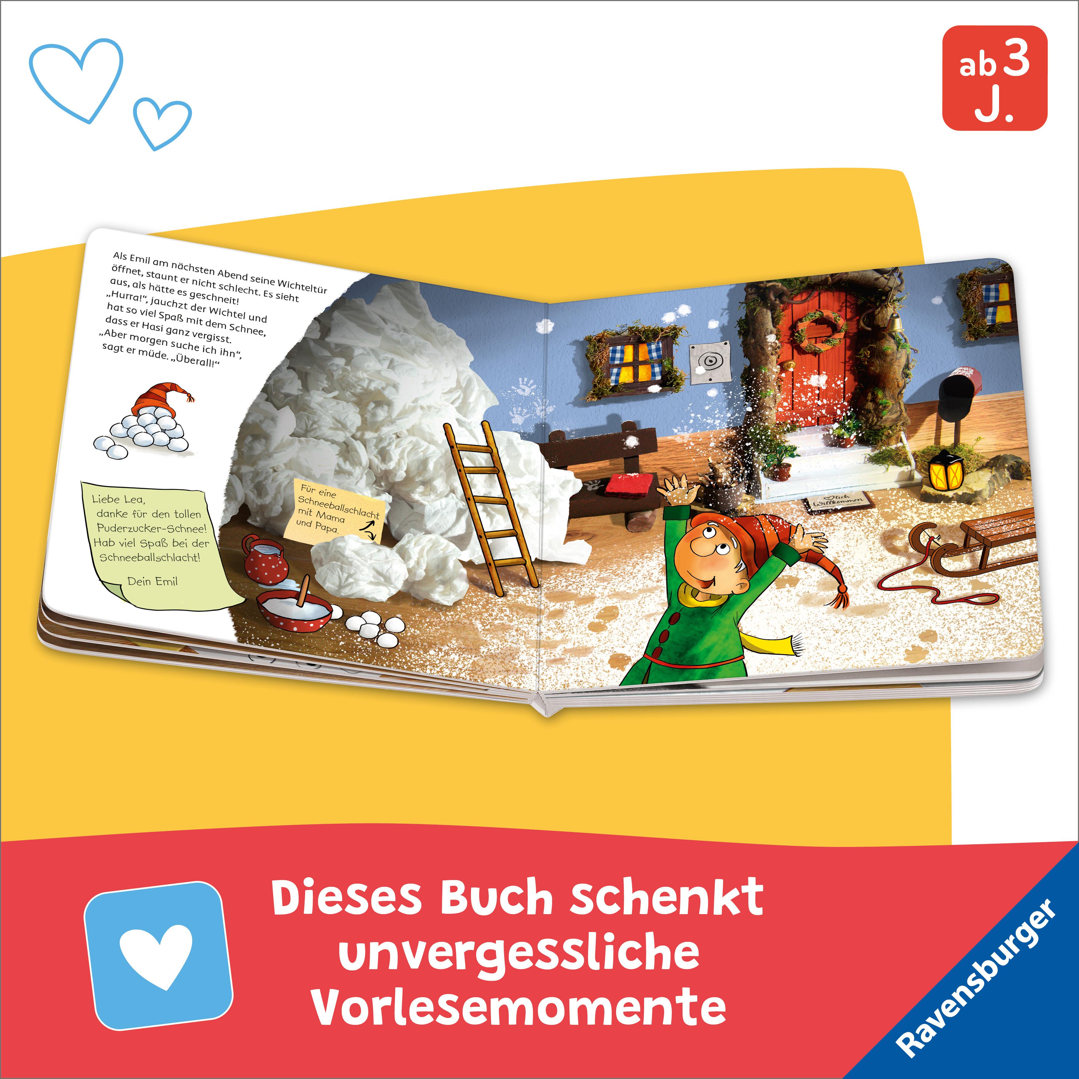 Beispielinhalt (Bild) Ein Wichtel wohnt bei uns