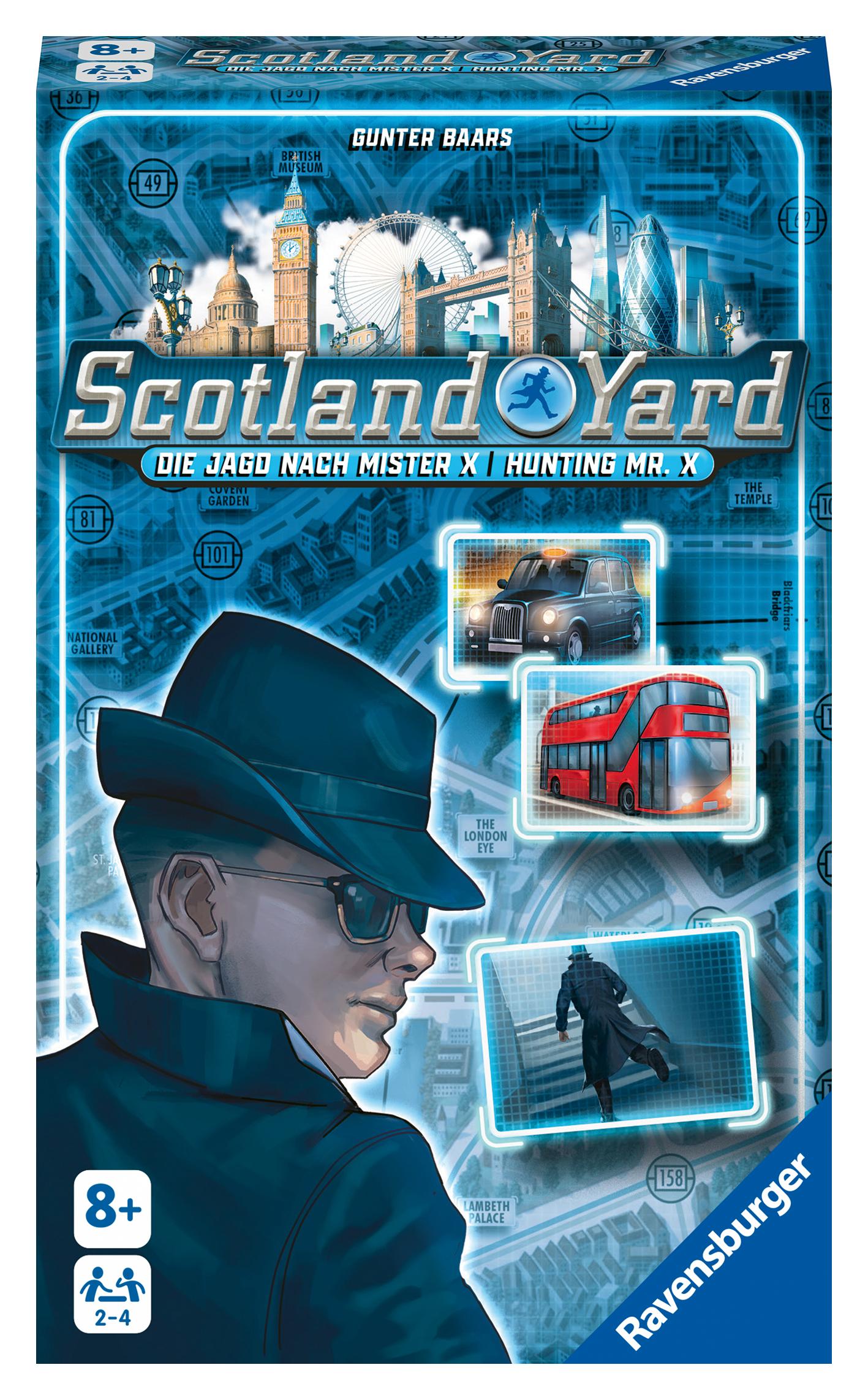 Vorderes Coverbild Scotland Yard - Reisespiel ab 8 Jahre