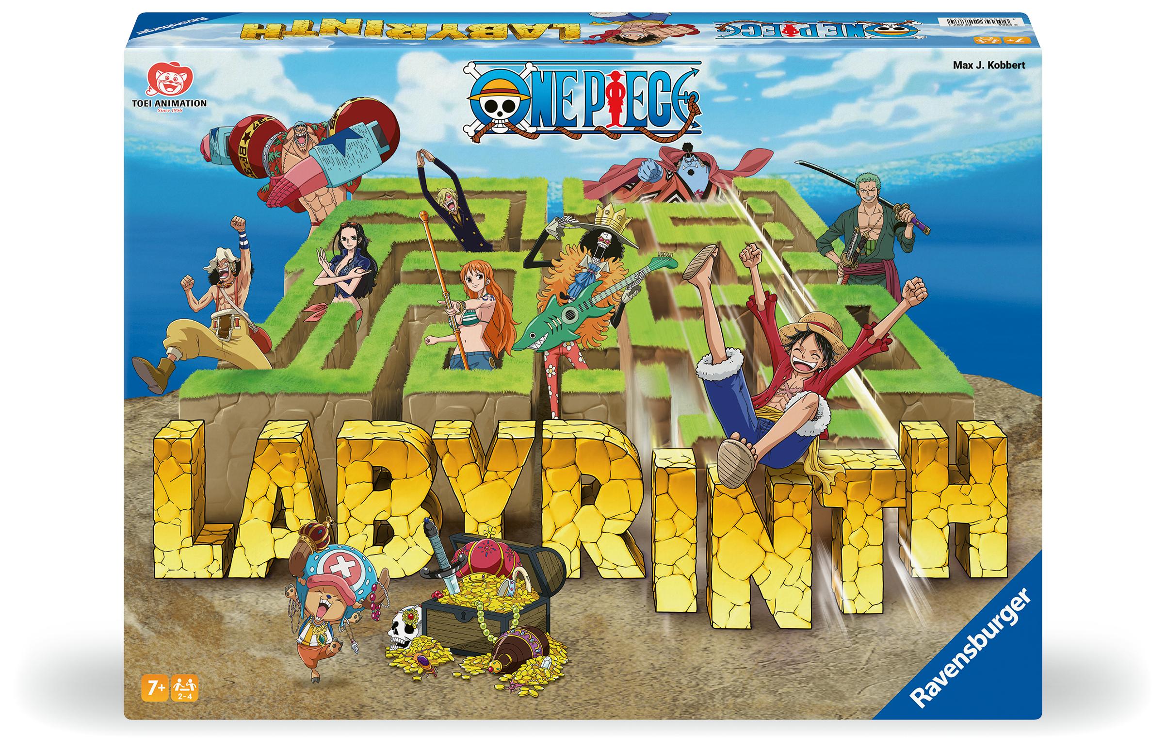 Vorderes Coverbild One Piece Labyrinth - Gesellschaftsspiel & Brettspiel ab 7 Jahre