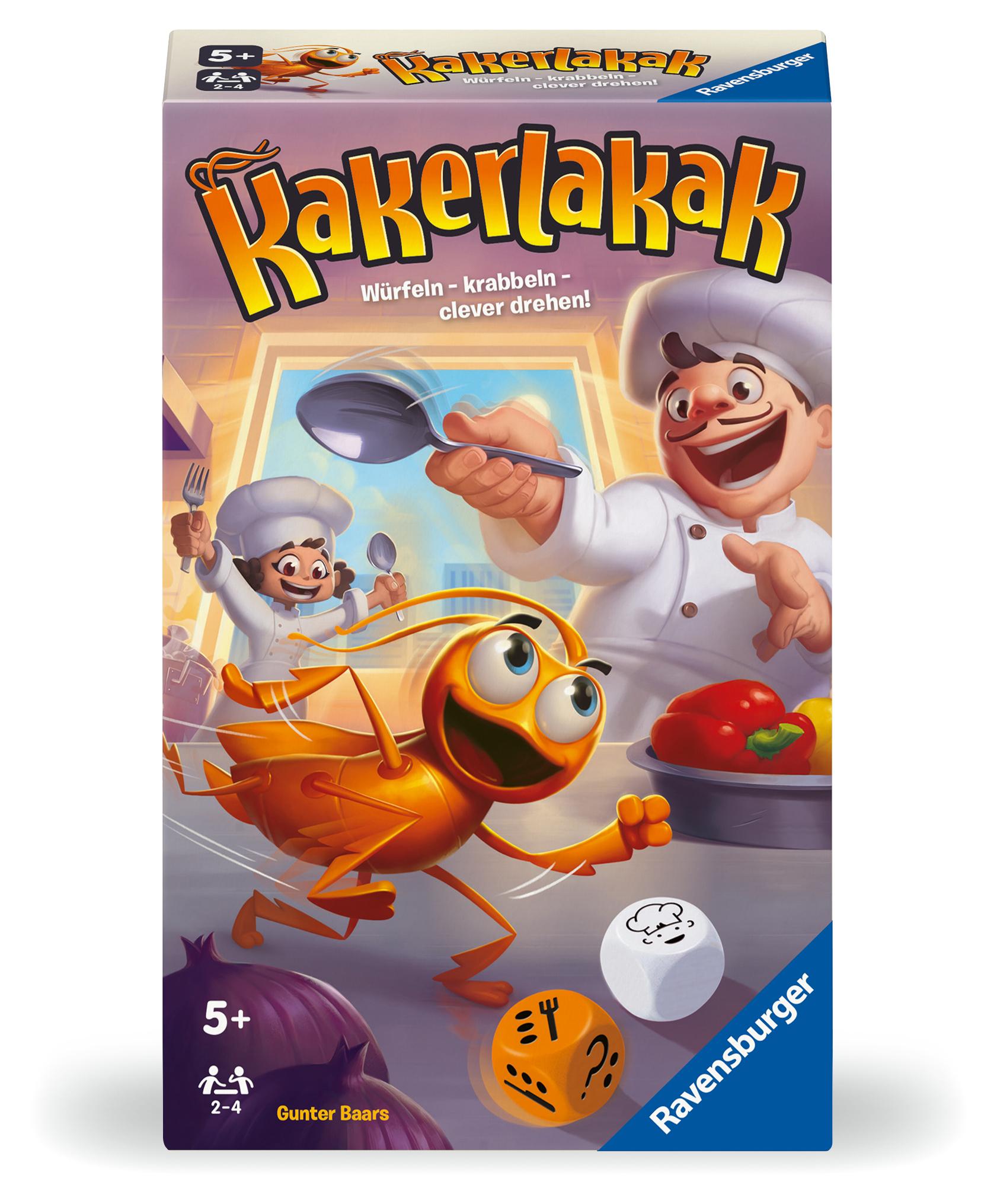 Vorderes Coverbild Kakerlakak - Reisespiel ab 5 Jahre