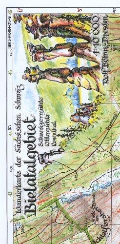 Vorderes Coverbild Bielatalgebiet 1:10000