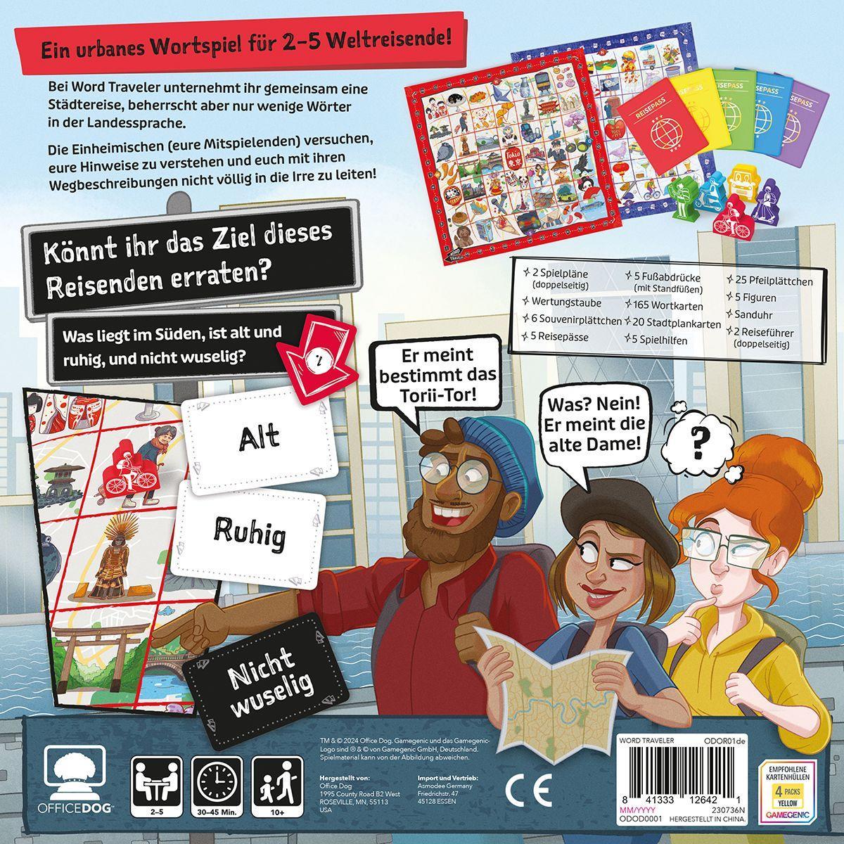 Beispielinhalt (Bild) Word Traveler