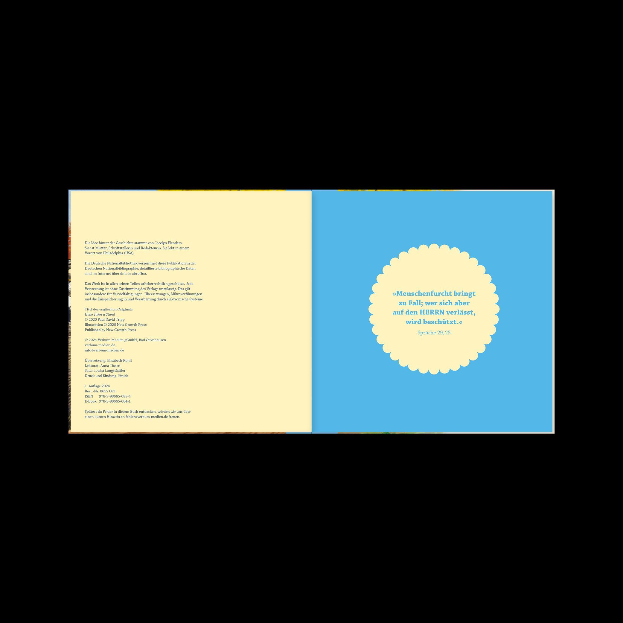 Beispielinhalt (Bild) Mathilda zeigt Mut