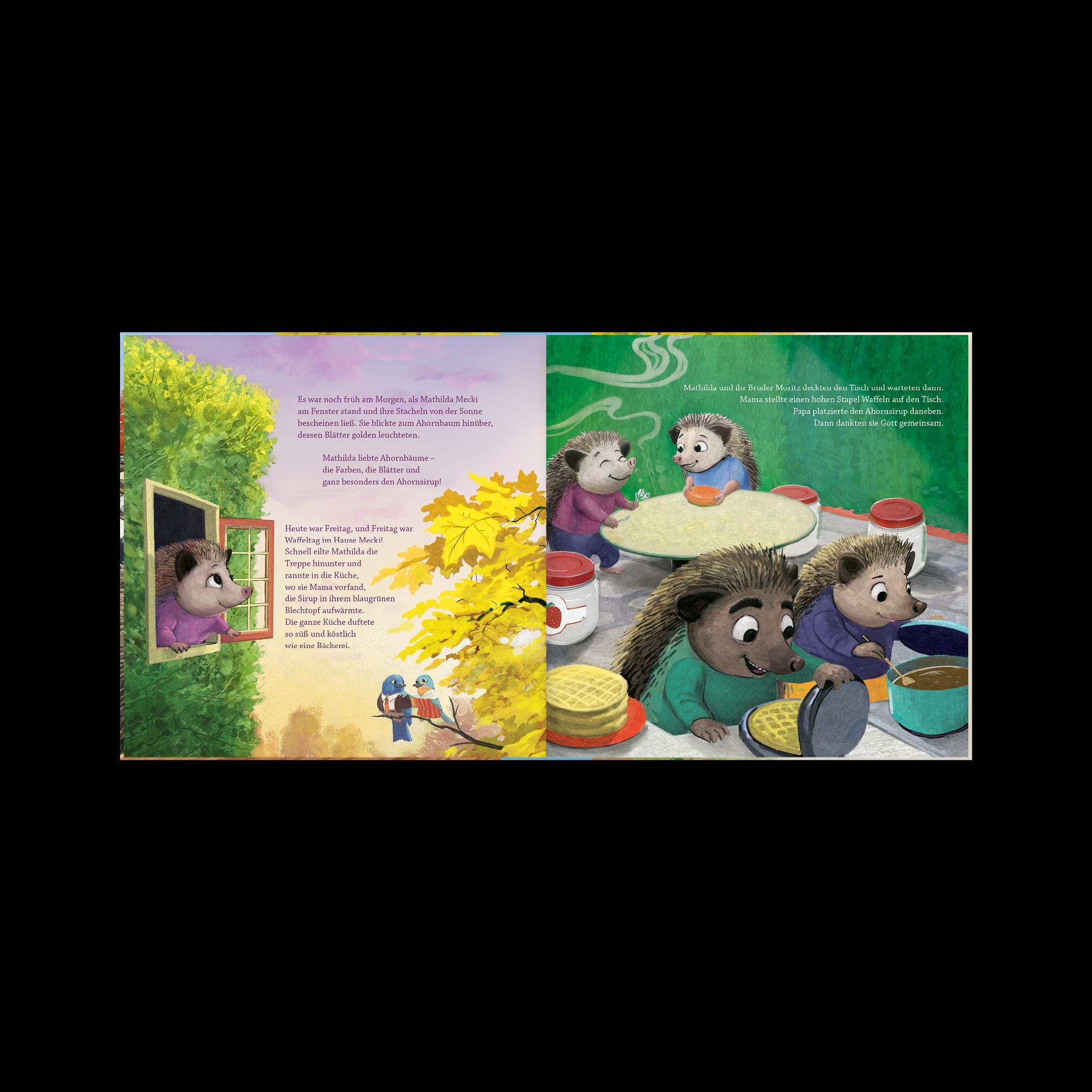 Beispielinhalt (Bild) Mathilda zeigt Mut