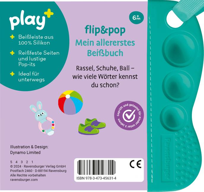 Beispielinhalt (Bild) Play+ flip&pop Erste Wörter - ab 6 Monate