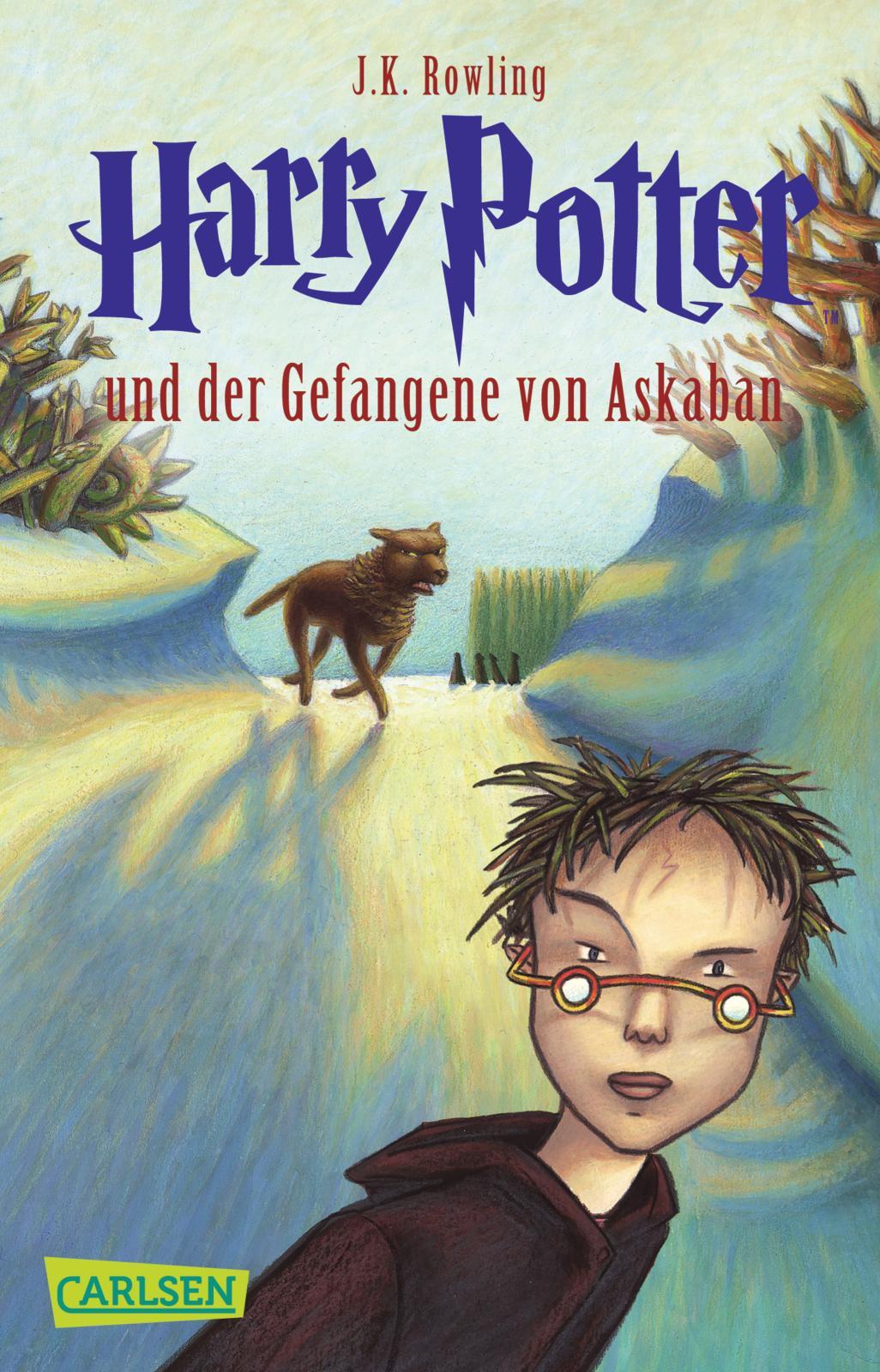 Vorderes Coverbild Harry Potter 3 und der Gefangene von Askaban