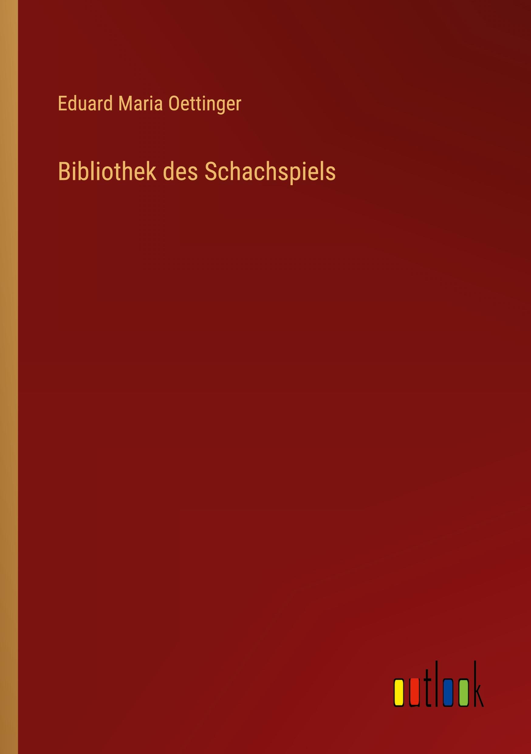 Vorderes Coverbild Bibliothek des Schachspiels