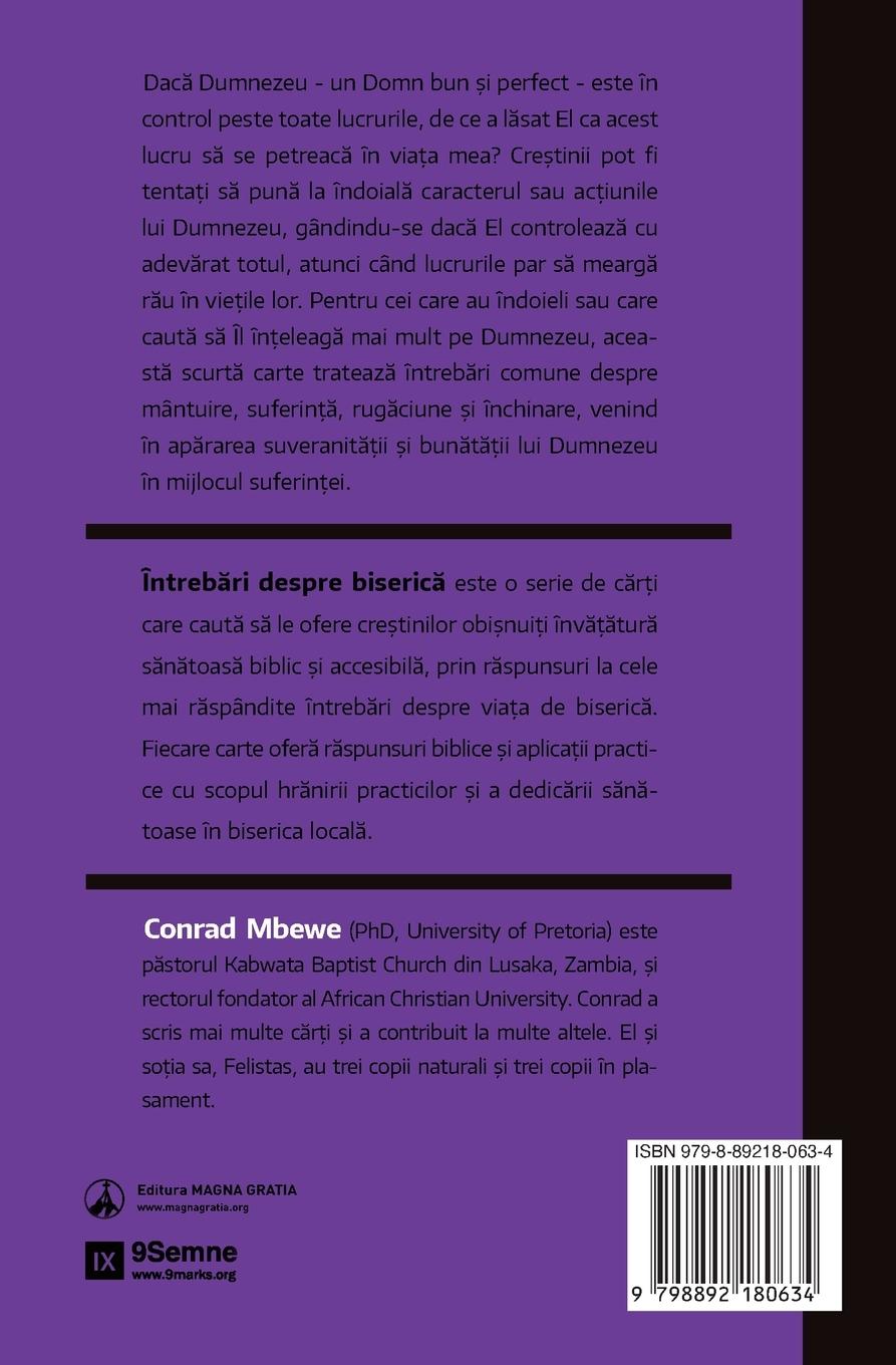 Rückseitencover Is God Really Sovereign? / Este Dumnezeu suveran cu adev¿rat?