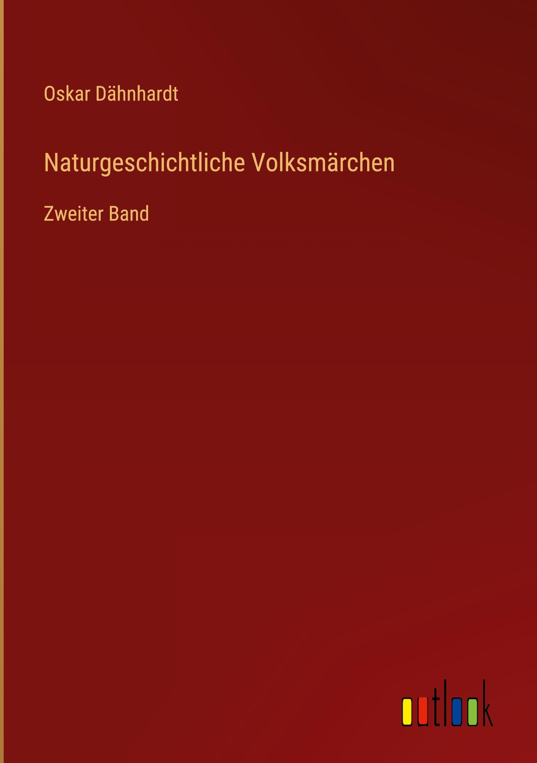 Vorderes Coverbild Naturgeschichtliche Volksmärchen
