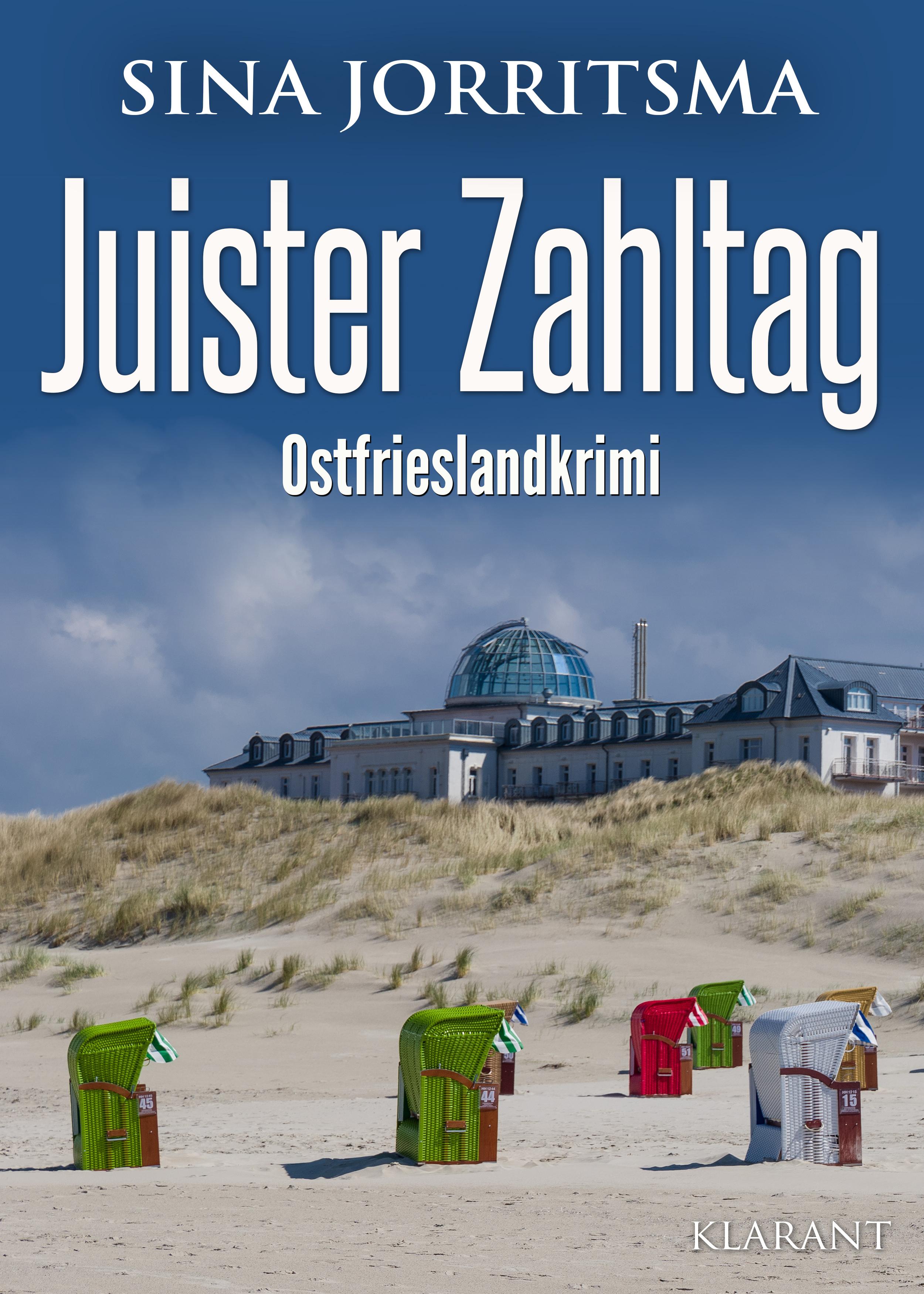Vorderes Coverbild Juister Zahltag. Ostfrieslandkrimi