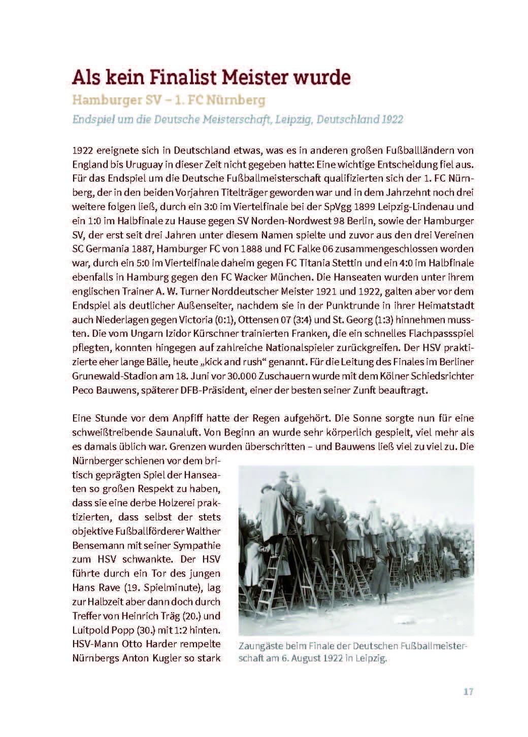 Beispielinhalt (Bild) Das Buch der ungewöhnlichen Fußballspiele