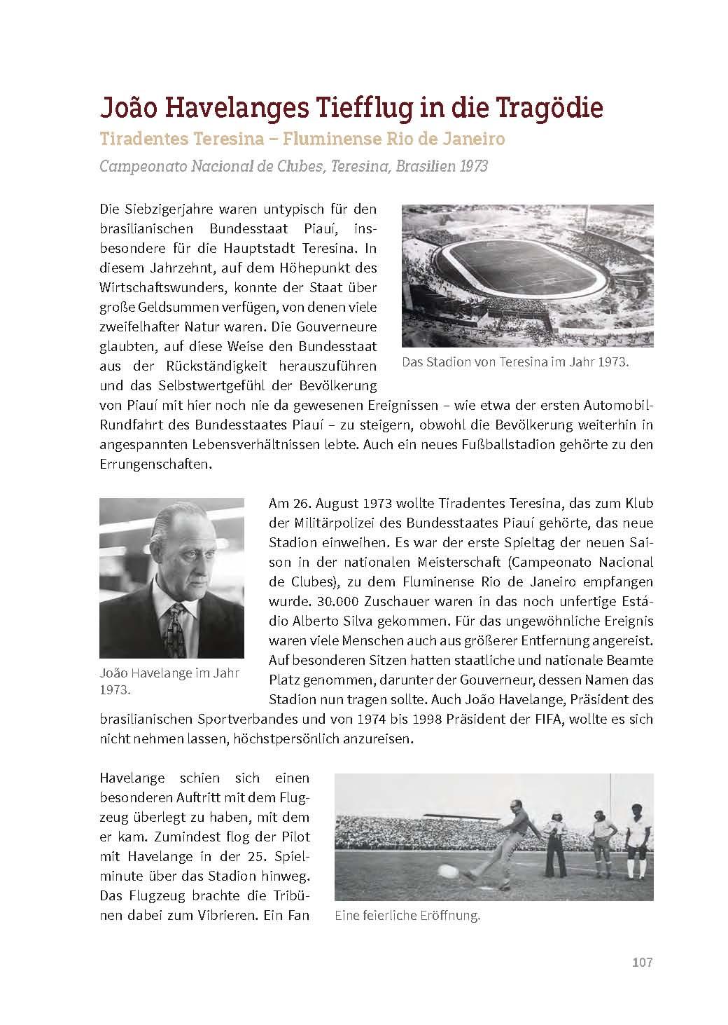 Beispielinhalt (Bild) Das Buch der ungewöhnlichen Fußballspiele