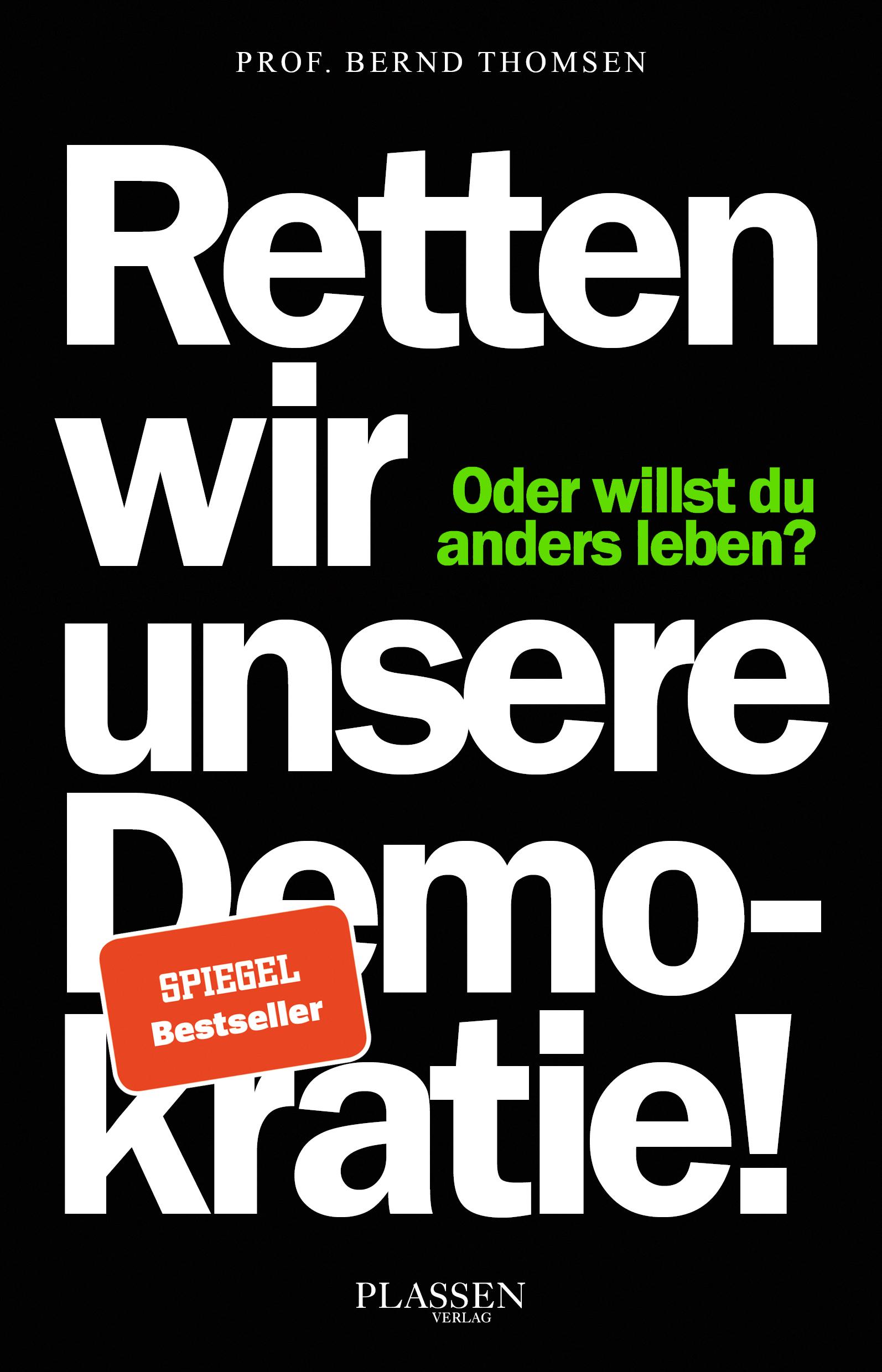Vorderes Coverbild Retten wir unsere Demokratie!