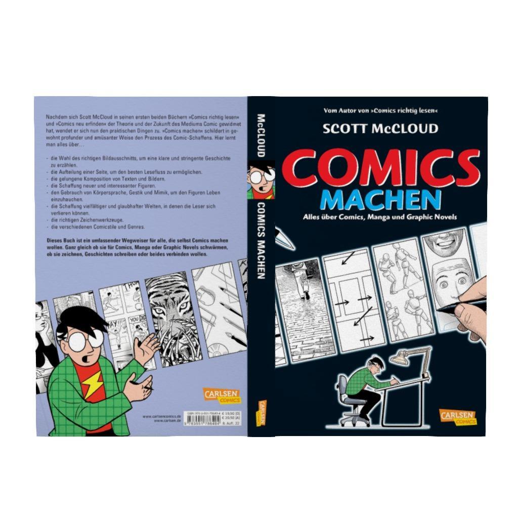 Beispielinhalt (Bild) Comics machen