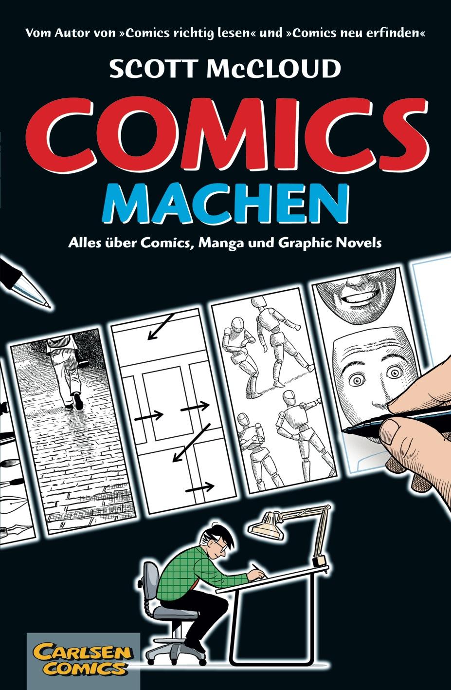 Vorderes Coverbild Comics machen