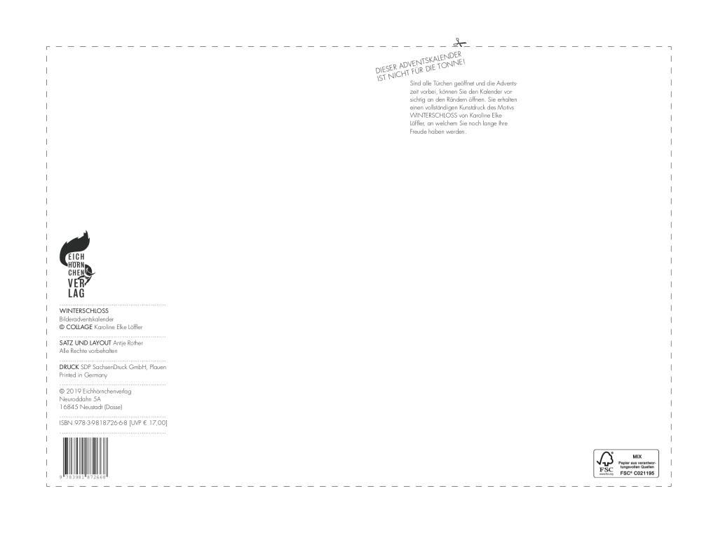 Beispielinhalt (Bild) Winterschloss