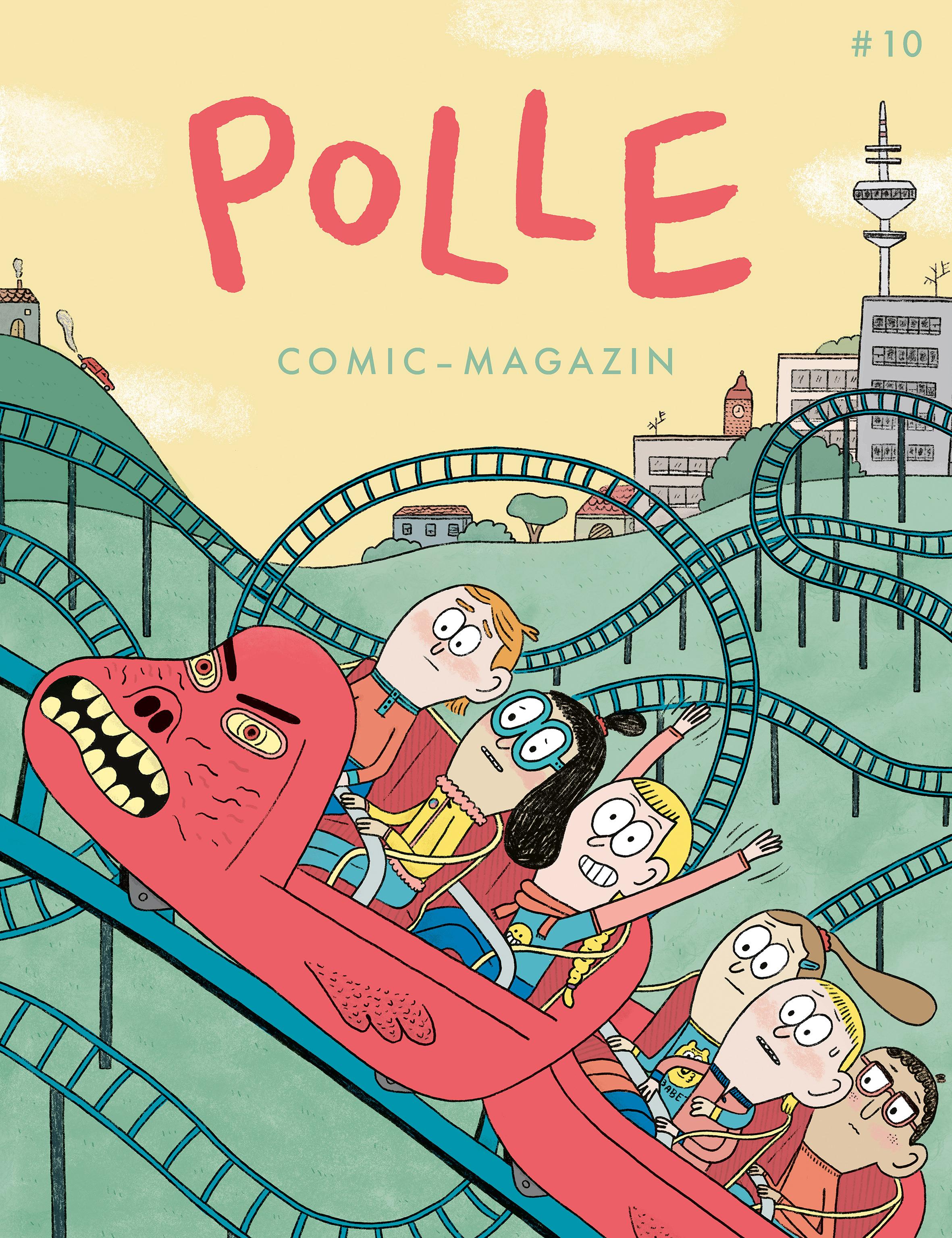 Vorderes Coverbild POLLE #10: Kindercomic-Magazin