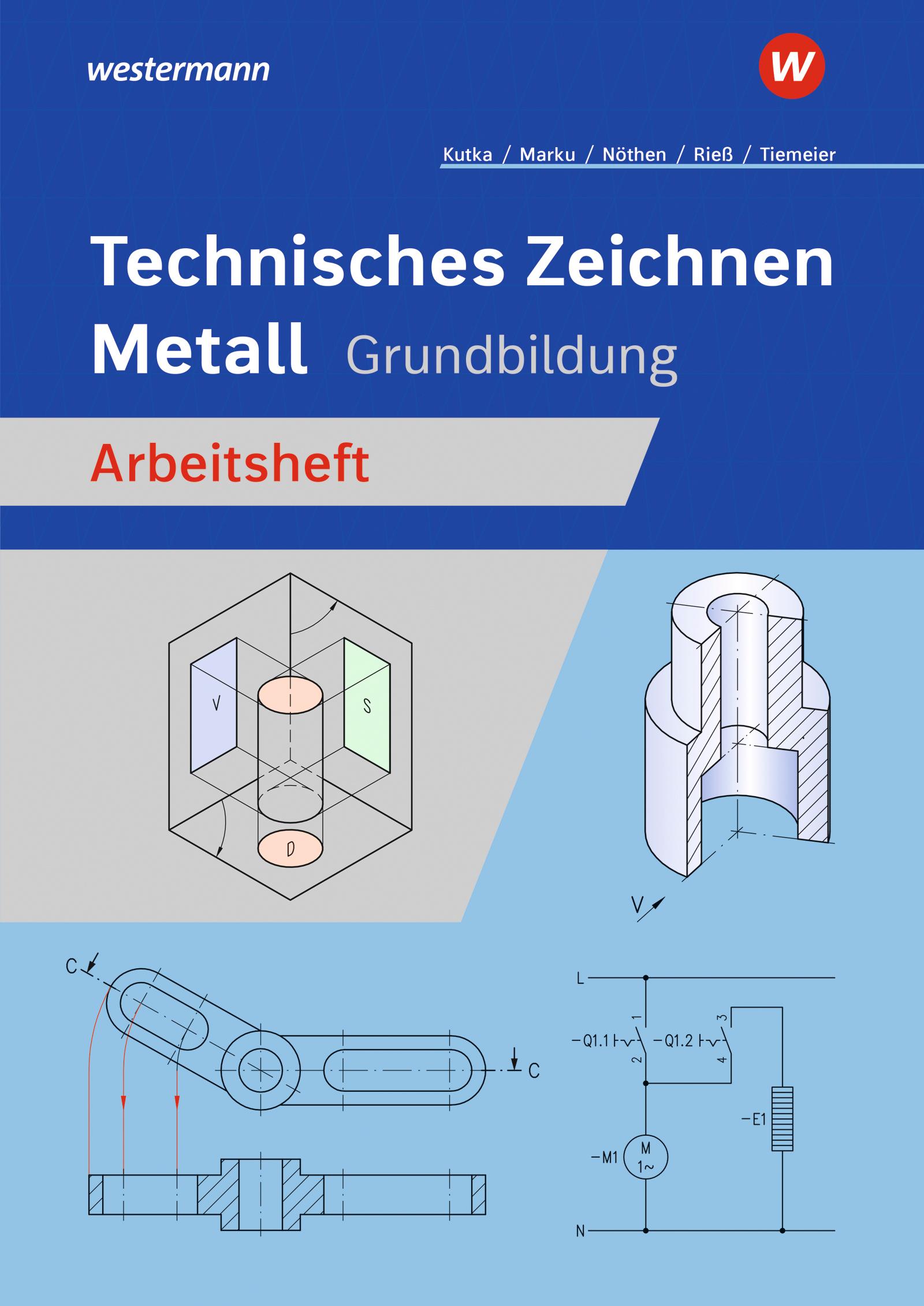 Vorderes Coverbild Technisches Zeichnen Metall