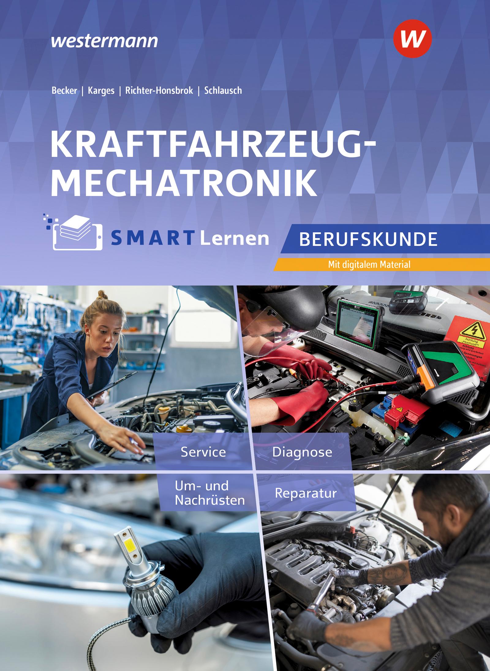 Vorderes Coverbild Kfz SMART Lernen. Schulbuch