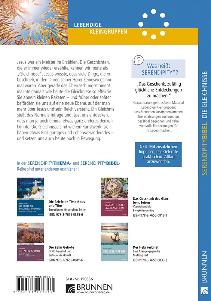Rückseitencover Die Gleichnisse