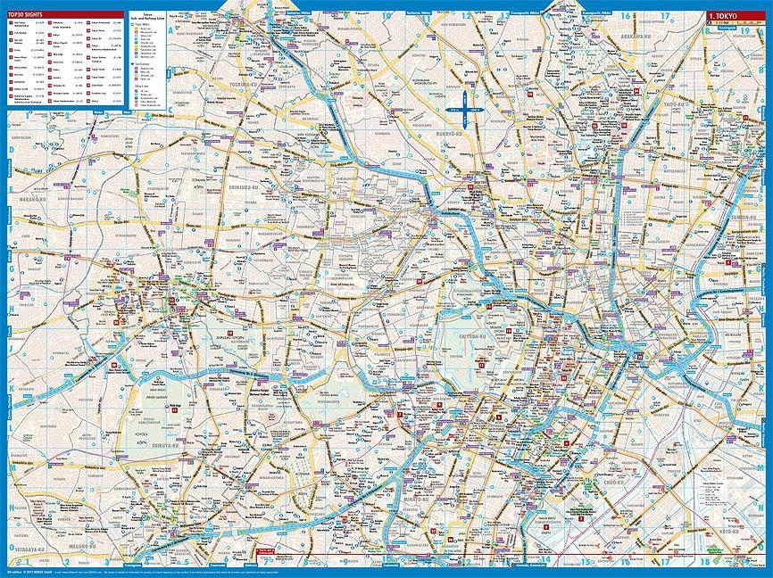 Beispielinhalt (Bild) Tokyo 1 : 17 000