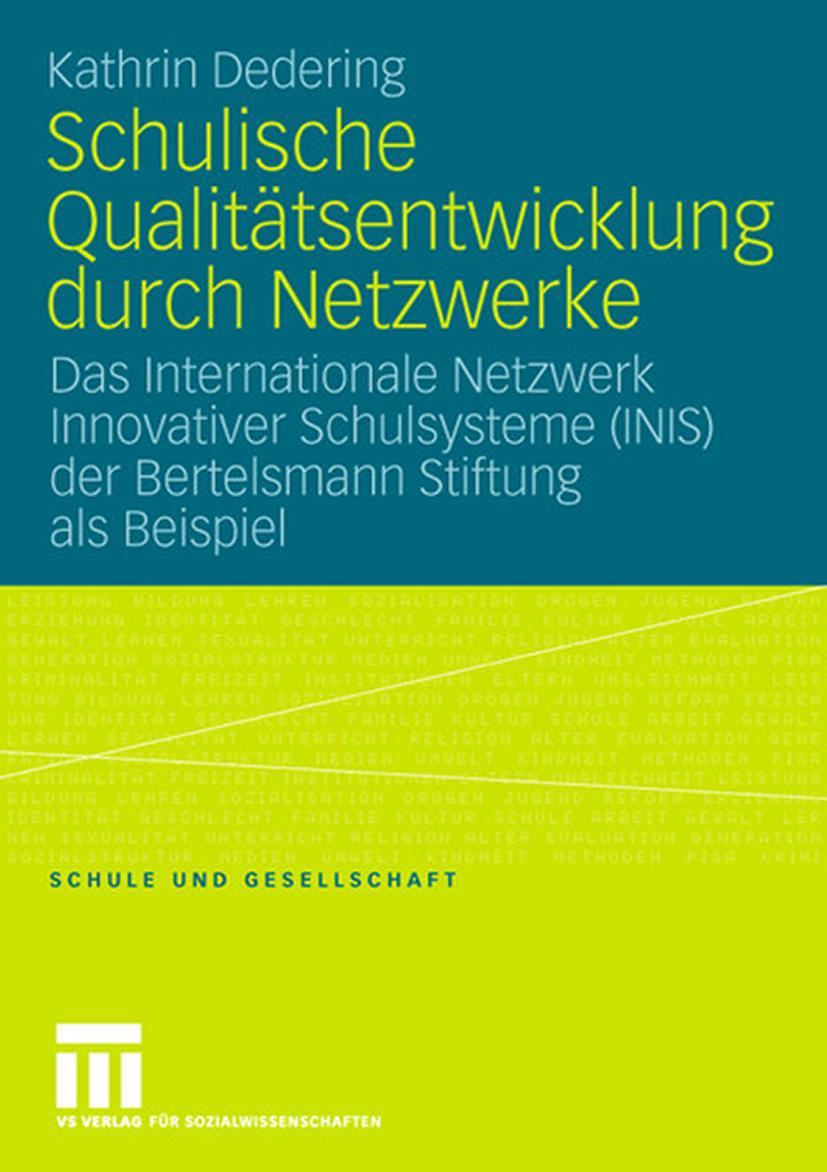 Vorderes Coverbild Schulische Qualitätsentwicklung durch Netzwerke