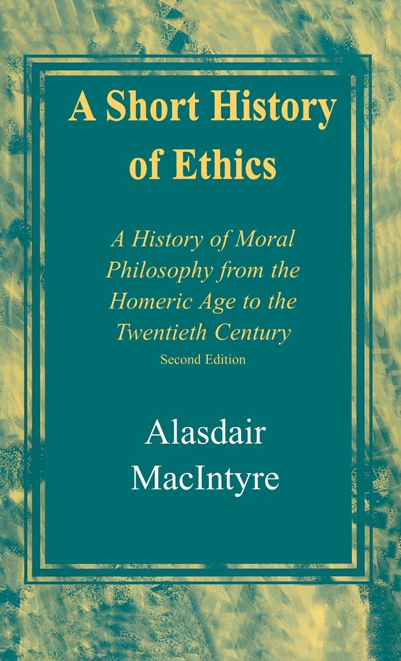 Vorderes Coverbild A Short History of Ethics