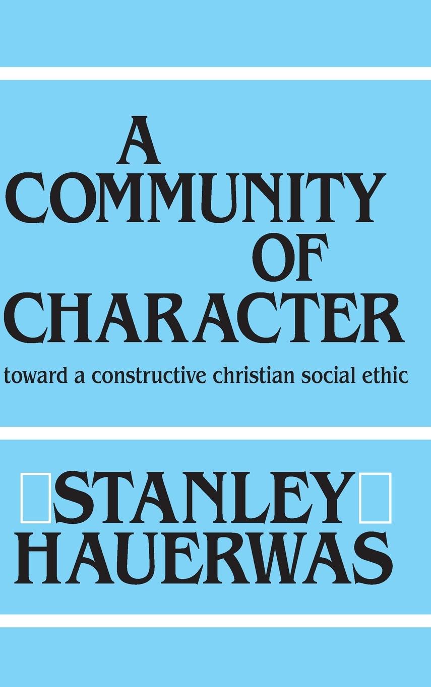 Vorderes Coverbild A Community of Character